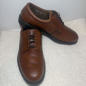 Florsheim Men's Shoes Midtown Oxford Brown Leather Plain Toe US 13